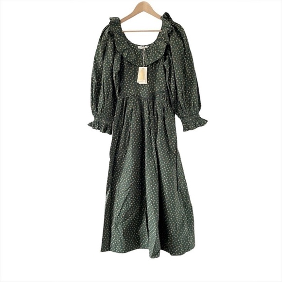 Doen Zarina Dress in Forest Parc Monceau - Picture 7 of 10